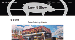 Desktop Screenshot of low-n-slow-catering.com